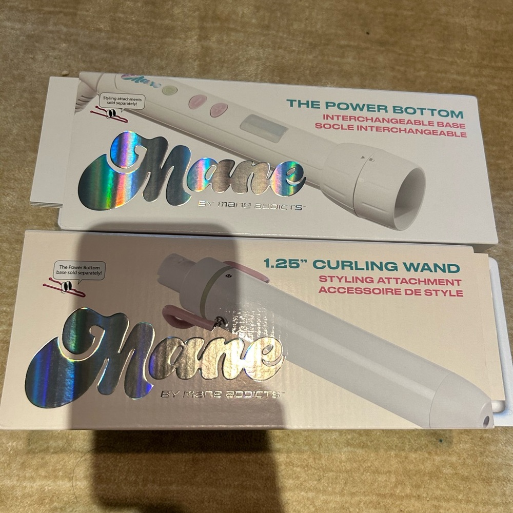 Mane the power bottom + 1.25” curling wand